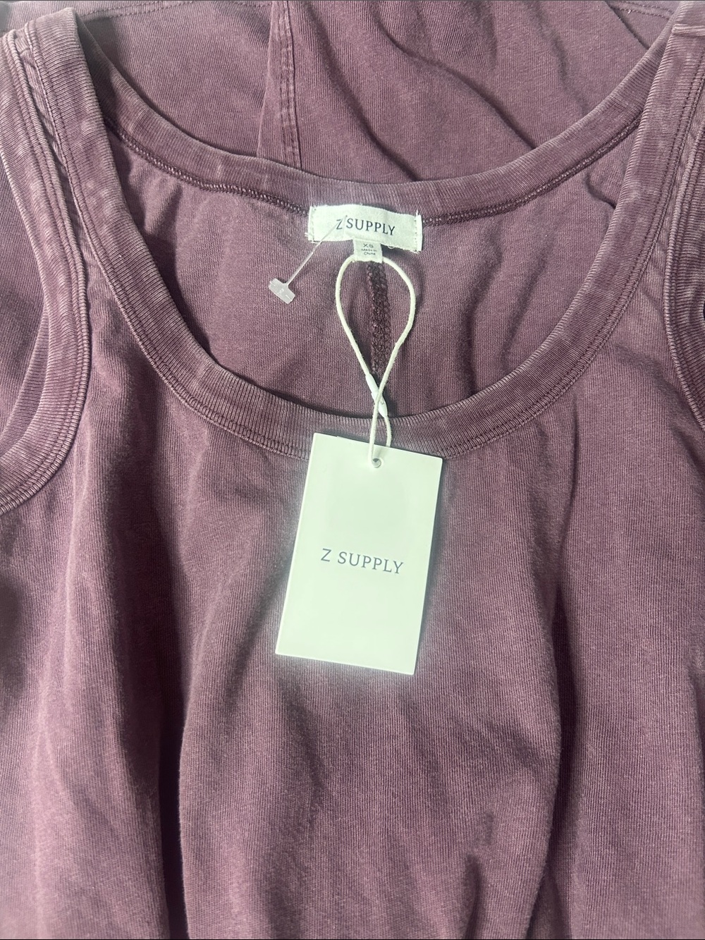 NWT (size XS) Z SUPPLY
Keegan Jersey Denim Mini Dress - Picture 6 of 9